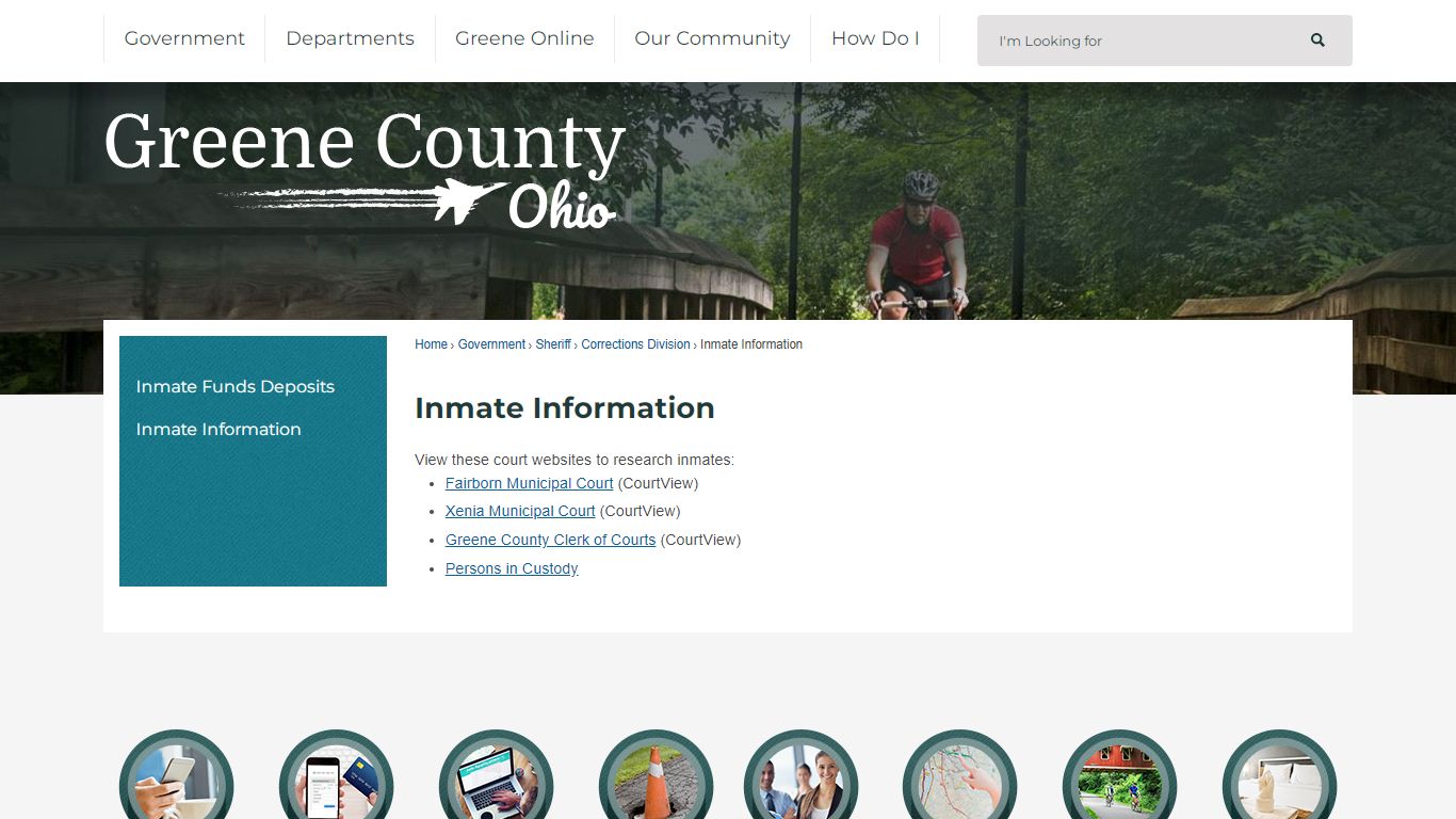 Inmate Information | Greene County, OH - Official Website